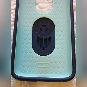 Moto G7 Play Phone Case - Aqua and Navy